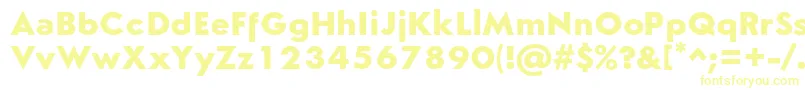 SemplicitaBold Font – Yellow Fonts