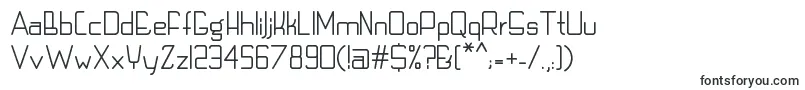 TechnoLcd Font – Multiline Fonts