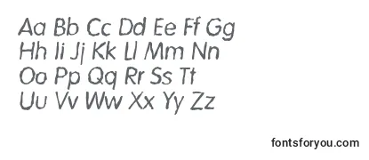 VolkswagenrandomItalic Font