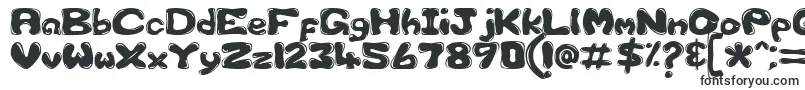 GfsCustomBubble1 Font – Stroked Fonts
