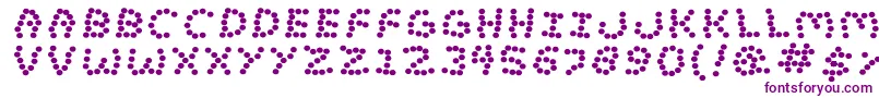LostMarbles Font – Purple Fonts on White Background