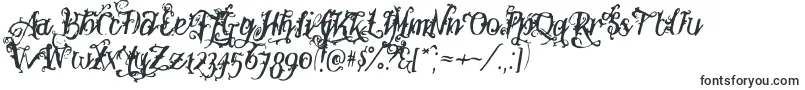Шрифт Botanink – шрифты для титров