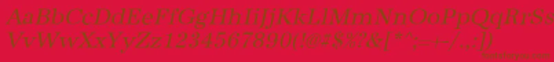 Lisätietoja AntiquastdItalic-fontista AntiquastdItalic-fontti – ruskeat fontit punaisella taustalla