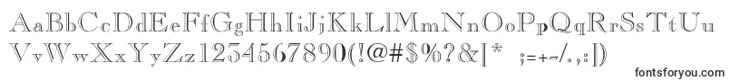 CaslonopenfaceThin Font – Fonts for Adobe Reader