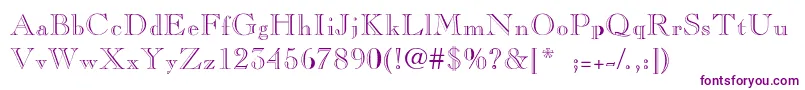 CaslonopenfaceThin Font – Purple Fonts