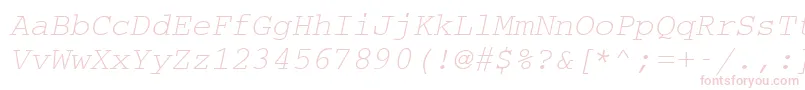 Cc50032m Font – Pink Fonts on White Background