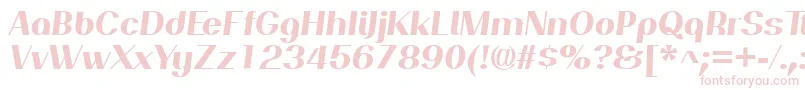 Fonte PassionsanspdanHeavyitalic – fontes cor-de-rosa