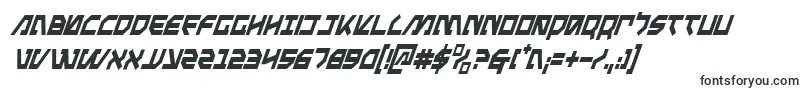 MetalStormCondensedItalic Font – Fonts for Linux