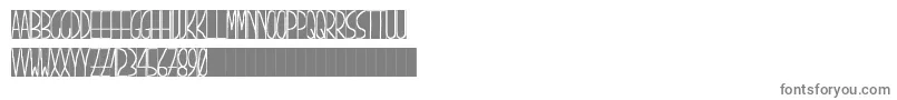PizarrГіn Font – Gray Fonts on White Background