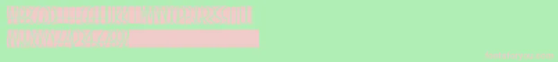 PizarrГіn Font – Pink Fonts on Green Background