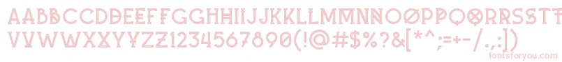 MashUp Font – Pink Fonts on White Background