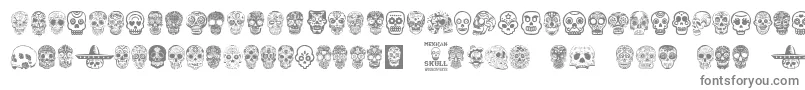 En savoir plus sur la police MexicanSkull Police MexicanSkull – polices grises