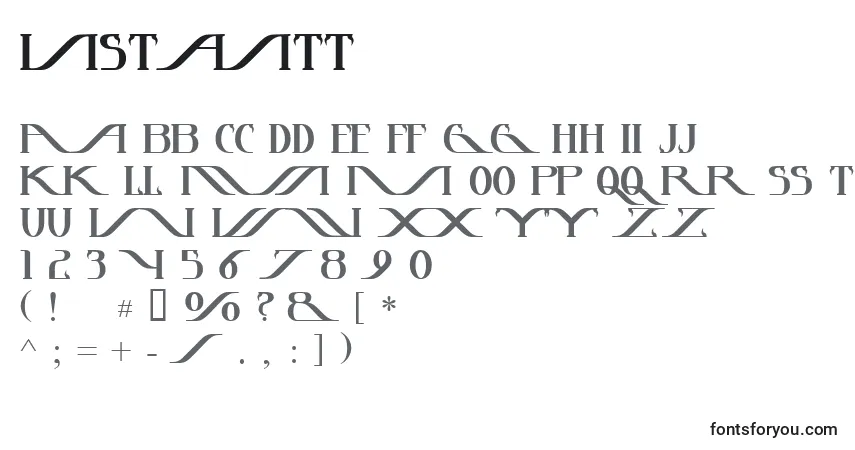 Instantt-fontti – aakkoset, numerot, erikoismerkit