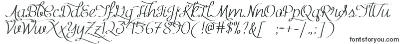 Шрифт MfKindWitty – надписи красивыми шрифтами