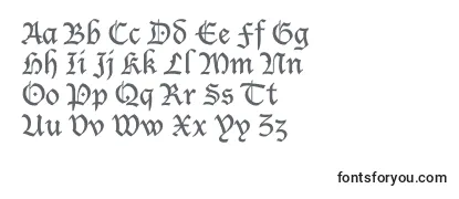 Обзор шрифта Shablon
