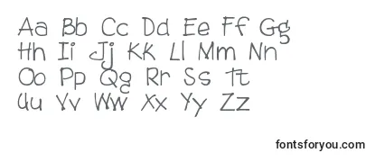 Review of the DjbTweenybopper Font