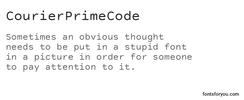 CourierPrimeCode フォントのレビュー