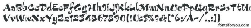 Шрифт ArribaLetPlain.1.0 – шрифты, начинающиеся на A