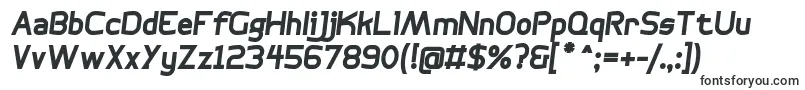 BogotanaBoldItalic-fontti – Tekstitysfontit