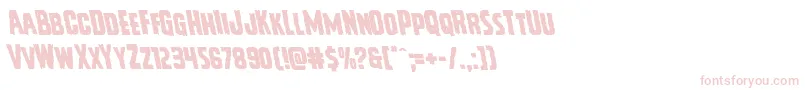Vicioushungerleft-Schriftart – Rosa Schriften