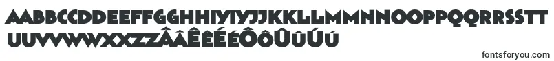 Czcionka Bahnhofultra – czcionki fryzyjskie