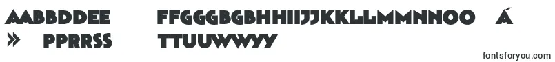 フォントBahnhofultra – ヨルバ文字