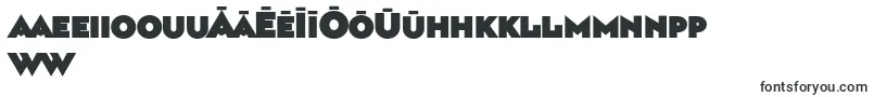 Czcionka Bahnhofultra – hawajskie czcionki