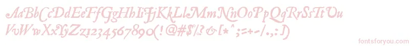 RomanAntiqueItalic Font – Pink Fonts