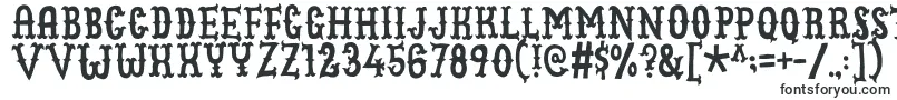 Шрифт Cowboyjunkdemo – мексиканские шрифты