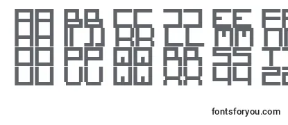 Обзор шрифта SquareOne