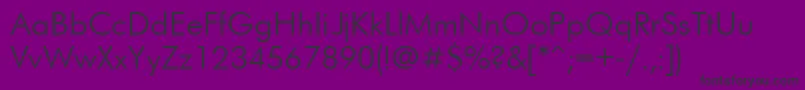 Ukrainianfuturis Font – Black Fonts on Purple Background