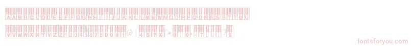 Williespiano Font – Pink Fonts on White Background