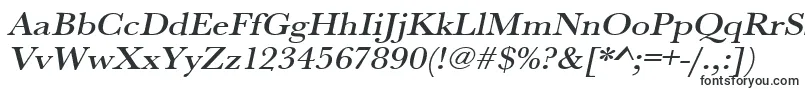 UrwbaskertmedextwidOblique-fontti – kirjafontit