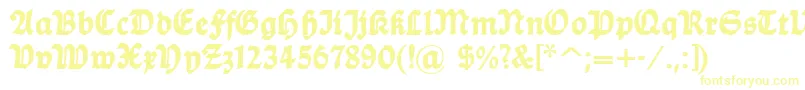 Dsballade Font – Yellow Fonts