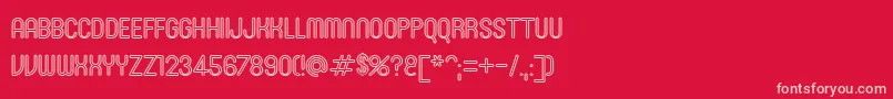 Подробнее о шрифте SanasoftRoniB.Kz Шрифт SanasoftRoniB.Kz – розовые шрифты на красном фоне