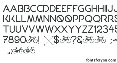Porto font – filled Fonts
