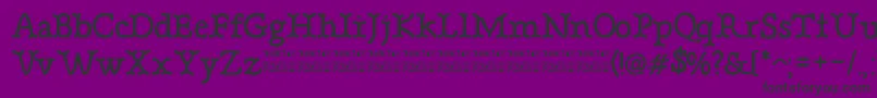 BonebasticDemo Font – Black Fonts on Purple Background