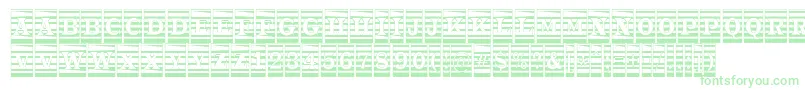 ATrianglercmmr-Schriftart – Grüne Schriften