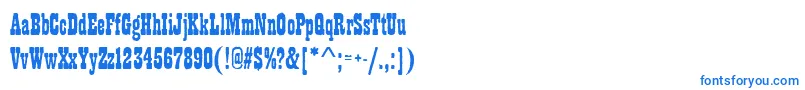 Playbillantd Font – Blue Fonts