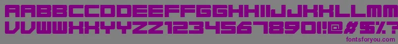 Base45Regular Font – Purple Fonts on Gray Background