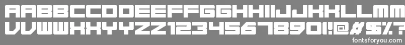 Base45Regular Font – White Fonts on Gray Background