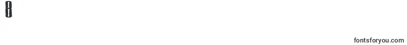 フォントLightOfTheMermaid – フォント数字8