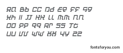 Überblick über die Schriftart AutomindItalic