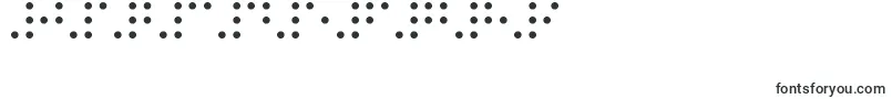 BraillePrinting Font – Fonts for Numbers and Digits