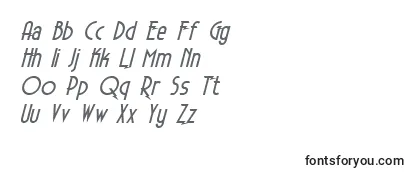 ElectrorocketItalic Font