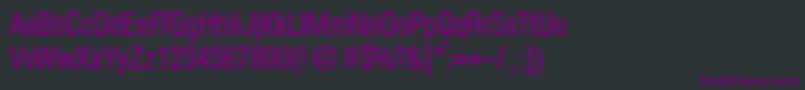 AtkinscdRegular Font – Purple Fonts on Black Background