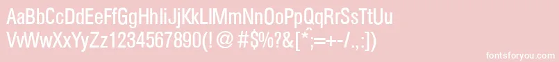 AtkinscdRegular Font – White Fonts on Pink Background