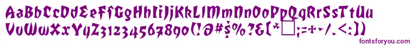 Romulanfalcon Font – Purple Fonts