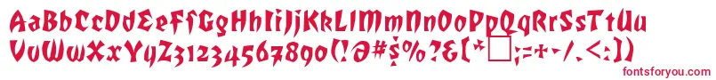 Romulanfalcon Font – Red Fonts