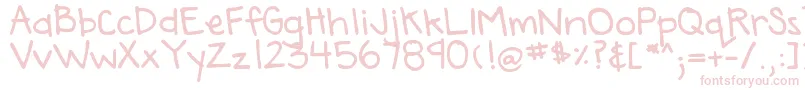 DjbAnnaliseTheBold Font – Pink Fonts